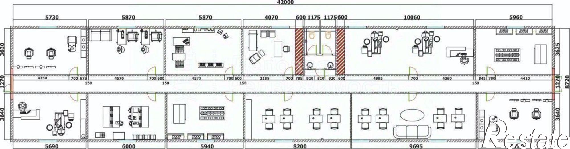 Сдать офис, помещение под офис за 28 000 рублей на Полевой переулок, 20