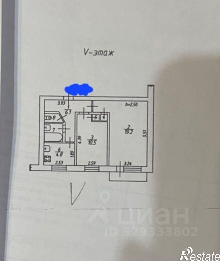 2-комн квартира Озёрная улица, 3,  д. 3